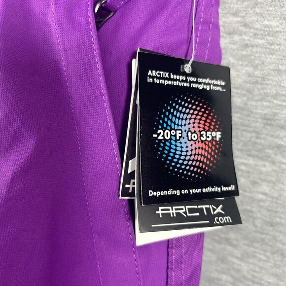 BNWT Arctix KIDS L Snow Sports Insulated Pants Purple Skiing Snowboarding - Picture 3 of 13